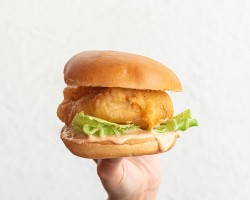 Fish N Chips Burger